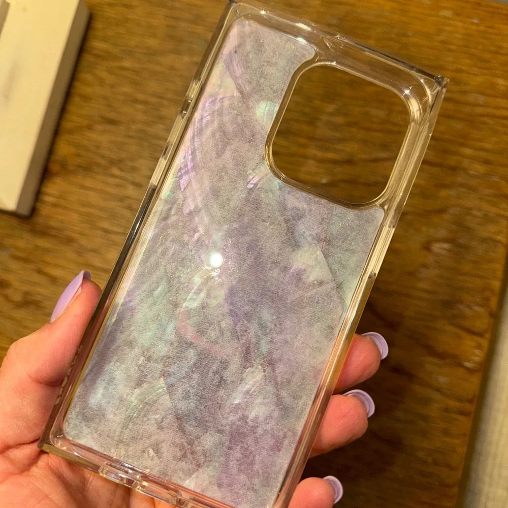 FLAUNT Mother of Pearl Phone Case.